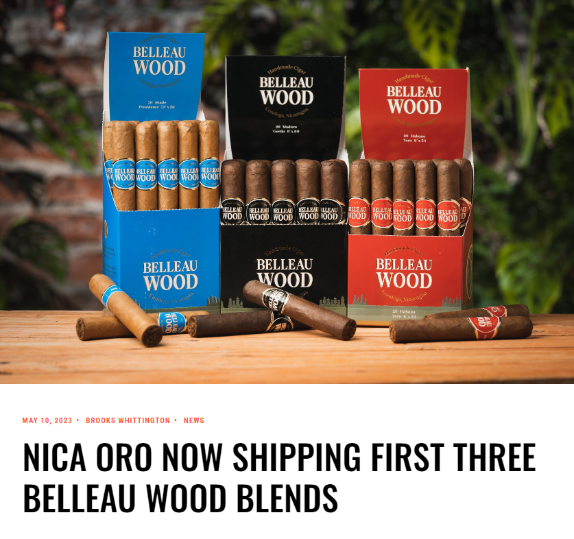 Belleau Wood begins shipping: Article by halfwheel.com